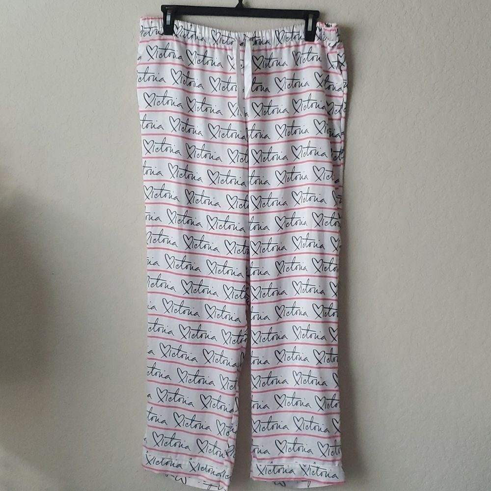 Victoria's Secret Script Logo Victoria sleep pants